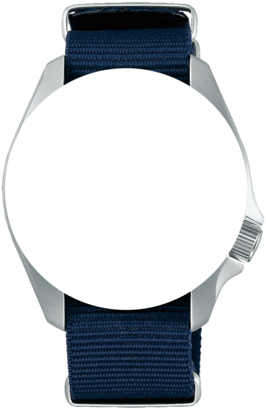 Seiko Textilband blau für diverse Modelle 20mm...