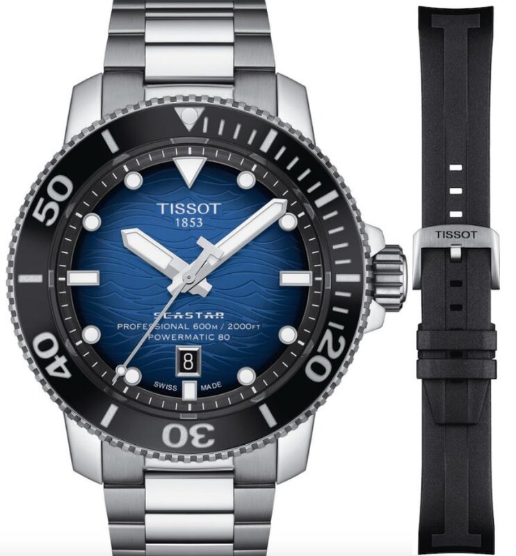 Tissot Seastar 2000 Professional Powermatic 80 + Wechselband T120.607.11.041.01