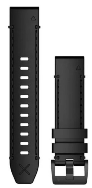 Garmin MARQ Uhrenarmband Quickfit 22mm Leder schwarz...