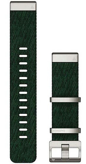 Garmin Uhrenarmband QuickFit 22 Nylon dunkelgrün 010-13008-00
