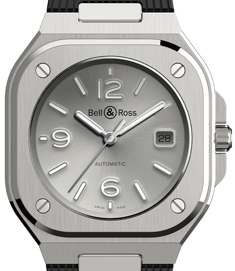 Bell & Ross BR 05 GREY STEEL BR05A-GR-ST/SRB