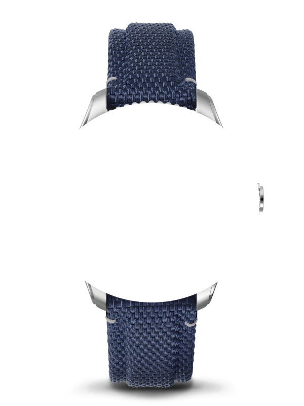 Union Glashütte Textilband 21/20mm blau normal D610003886