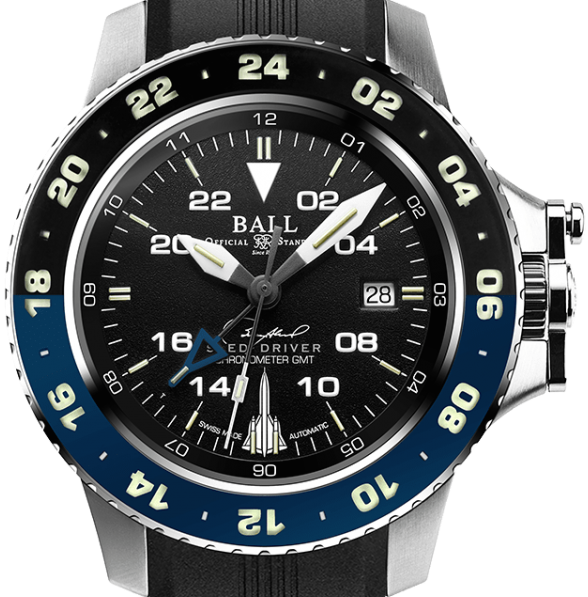 Ball Engineer Hydrocarbon AeroGMT Sled Driver DG2018C-P17C-BK