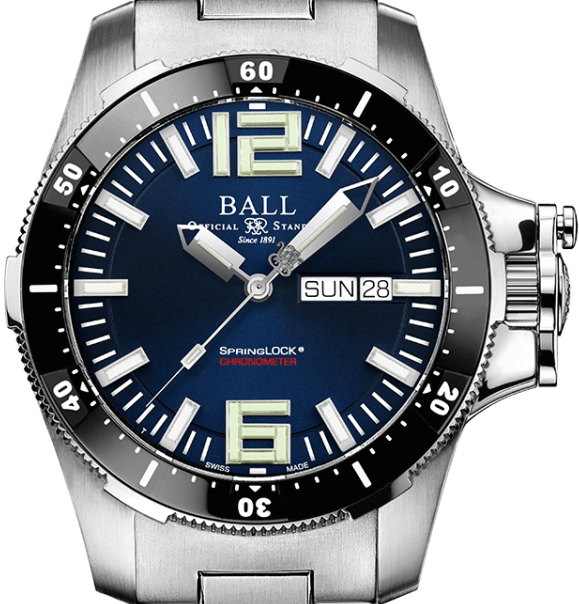 Ball Engineer Hydrocarbon Airborne II DM2076C-S2CA-BE