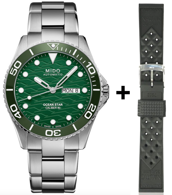 Mido Ocean Star 200C SET inkl. Kautschukband M042.430.11.091.00
