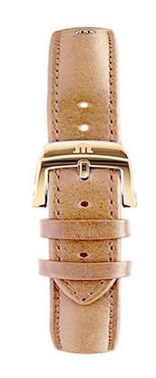 Maurice Lacroix Eliros Lederband Kamel 20/18mm inkl. Schliesse ML740-005014