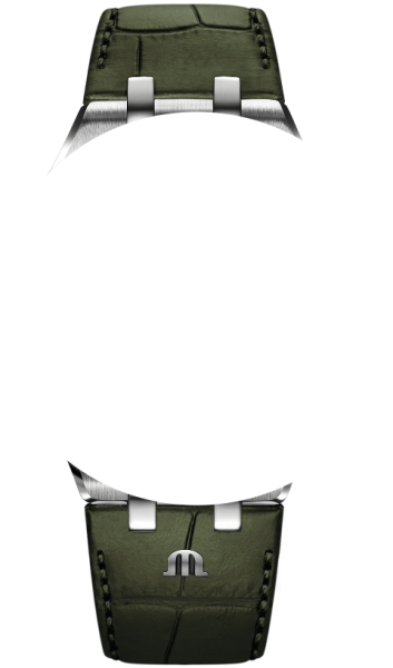 Maurice Lacroix Aikon Lederband grün inkl. Schliesse...