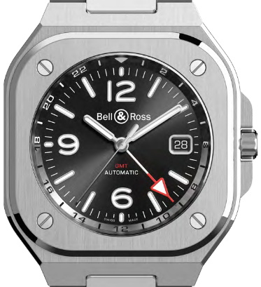 Bell & Ross BR 05 GMT BR05G-BL-ST/SST