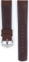 Hirsch Mariner Lederband braun 22mm L 14502110-2-22