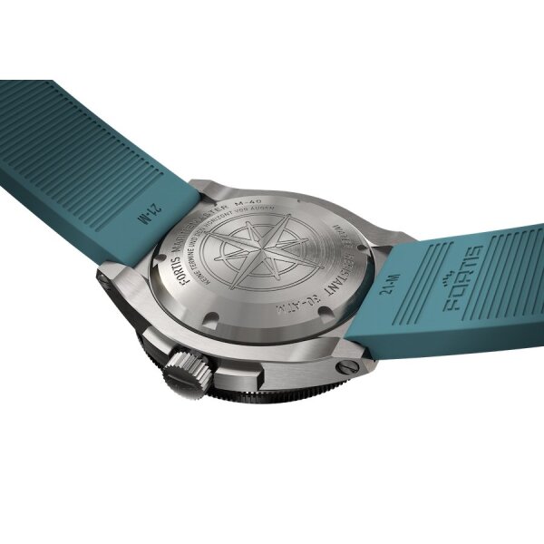 Fortis Marinemaster Serenity Blue Kautschuk 40mm...