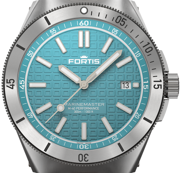 Fortis Marinemaster Serenity Blue Stahl 40mm Automatik F8120004