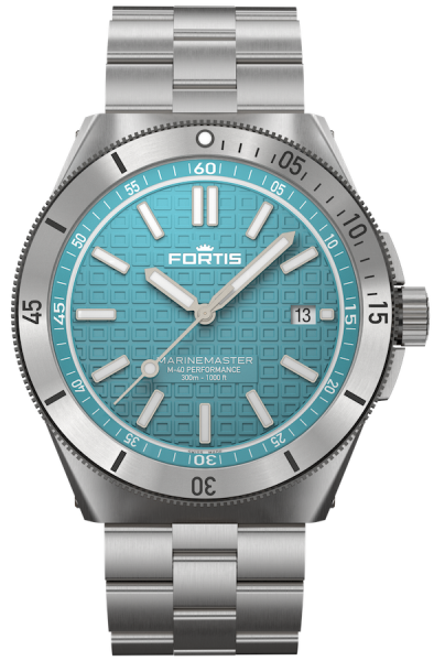 Fortis Marinemaster Serenity Blue Stahl 40mm Automatik...