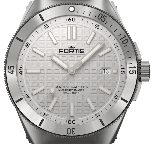Fortis Marinemaster Snow White Kautschuk 40mm Automatik F8120009