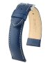 Hirsch Kansas Uhrenarmband blau 01502081-2-18 18mm