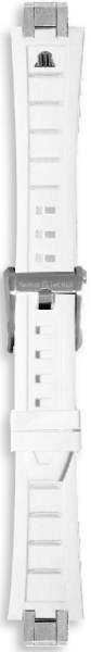 Maurice Lacroix Aikon Kautschukband weiß inkl....