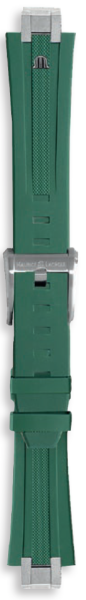 Maurice Lacroix Aikon Kautschukband grün inkl....
