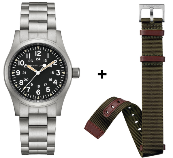 Hamilton Khaki Field 38mm Handaufzug H-50 inkl....
