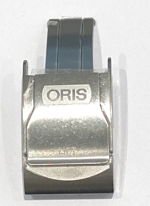 Oris Faltschliesse für Textillederband 20mm 07 33 20 40