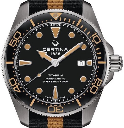 Certina DS Action Diver Powermatic 300m Titan...