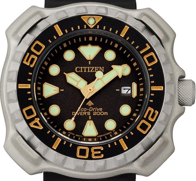 Citizen Promaster Diver Super Titanium Eco-Drive BN0220-16E