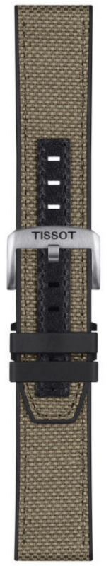 Tissot T-Connect Textillederband braun 23mm T604047746