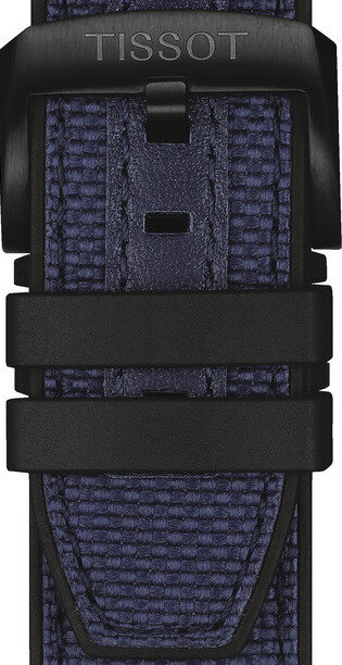 Tissot T-Connect Textillederband blau 22mm T604047052
