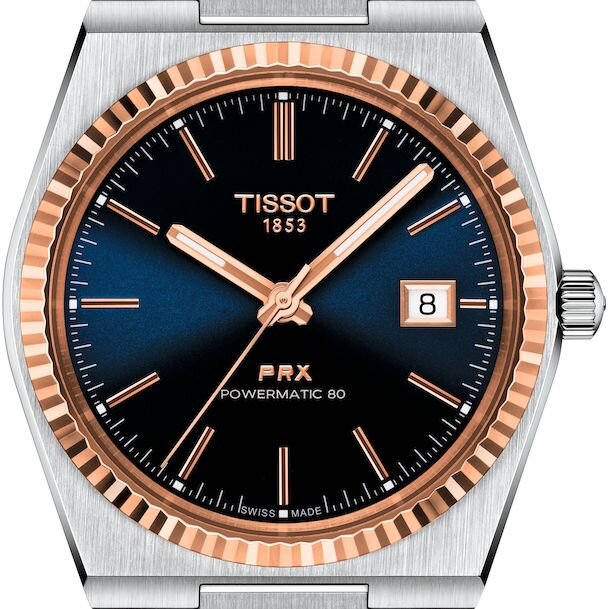 Tissot T-Classic PRX 18K Gold Powermatic 80 T931.407.41.041.00