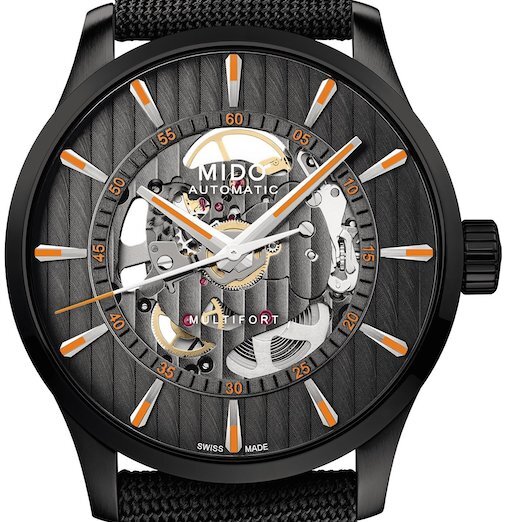 Mido Multifort Skeleton Vertigo Automatik M038.436.37.051.00