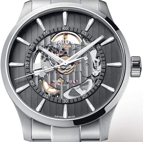 Mido Multifort Skeleton Vertigo Automatik M038.436.11.061.00