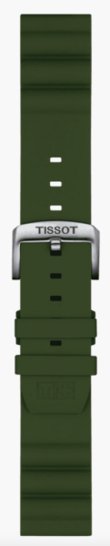 Tissot Silikonband grün 22mm für diverse...