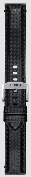 Tissot Textilband schwarz 20mm für diverse Modelle...
