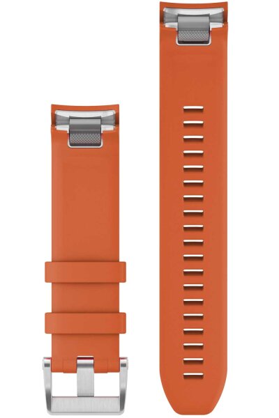Garmin MARQ Silikonband Dunkelorange Quickfit 22mm...