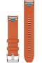 Garmin MARQ Silikonband Dunkelorange Quickfit 22mm 010-12738-34