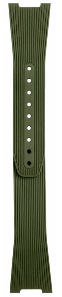 Bell & Ross Kautschukband grün 24mm BR 05 B-P-049
