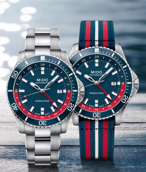 Mido Ocean Star Captain GMT Special Edition 44mm...