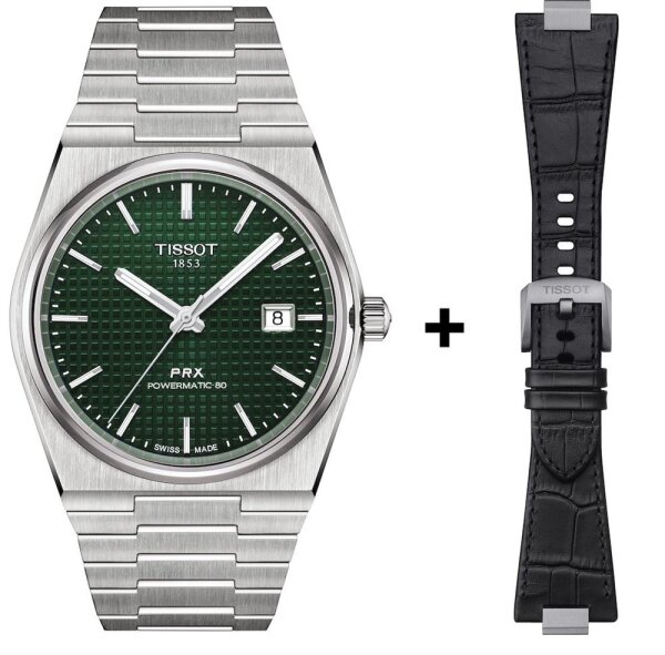 Tissot T-Classic PRX Powermatic 80 T137.407.11.091.00 SET...