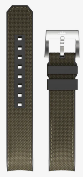 Fortis B-42 Fiber Tactical Green Hybridband mit...