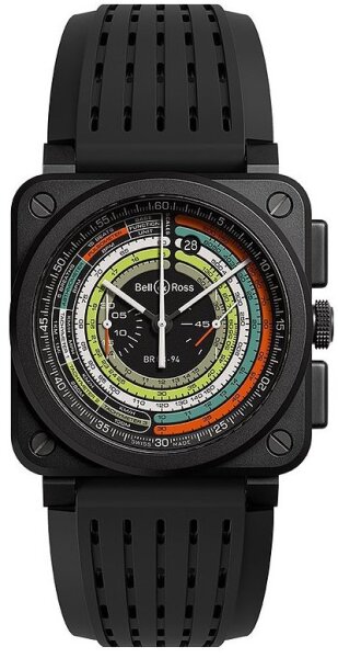 Bell & Ross Chrono Multimeter BR0394-SW-CE/SRB