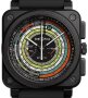 Bell & Ross Chrono Multimeter BR0394-SW-CE/SRB