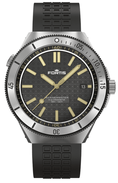 Fortis Marinemaster Black Resin M-44 F8120017