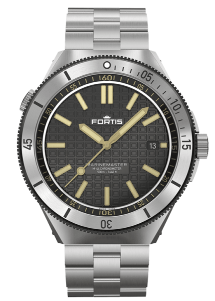 Fortis Marinemaster Black Resin M-44 F8120018