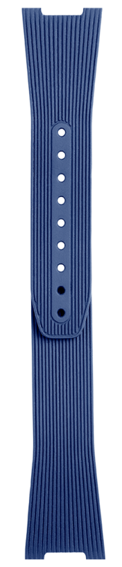 Bell & Ross Kautschukband blau BR 05 B-P-041