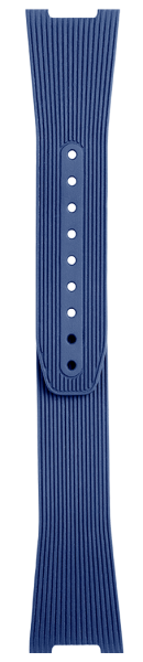 Bell & Ross Kautschukband blau BR 05 B-P-041