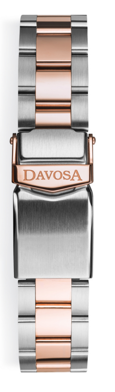 Davosa Ternos Lady Bicolor Stahlband 18mm 169.196.01