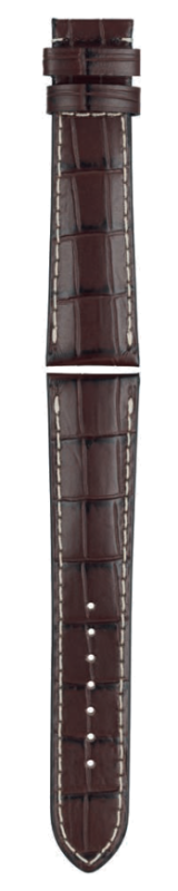 Union Glashütte Lederband braun normal 21/18mm D610000115