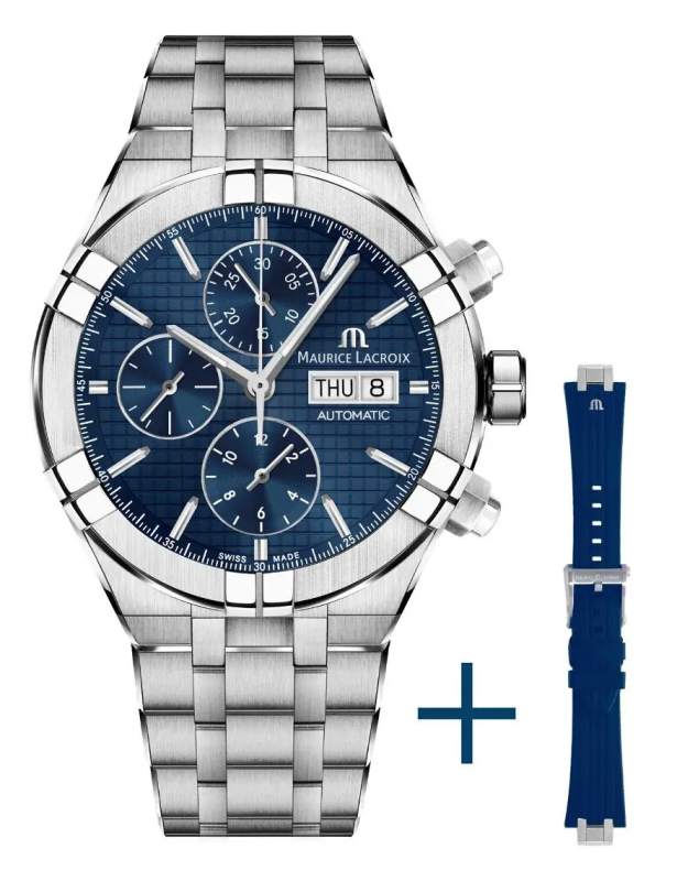 Maurice Lacroix Aikon Automatik Chronograph Set AI6038-SS00F-430-C