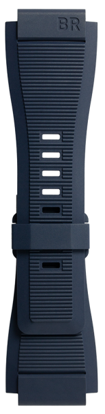 Bell & Ross Kautschukband blau 24mm B-P-034