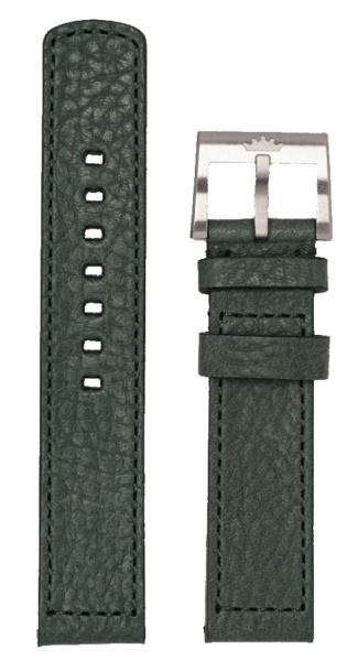 Fortis Heritage Lederband grün 20mm B3000159