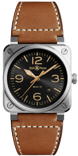 Bell & Ross 03-92 GOLDEN HERITAGE BR0392-GH-ST/SCA