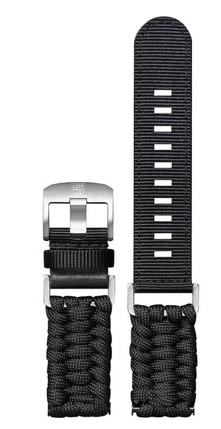 Luminox Paracord Textilband schwarz 24mm FNX.2401.21Q.K